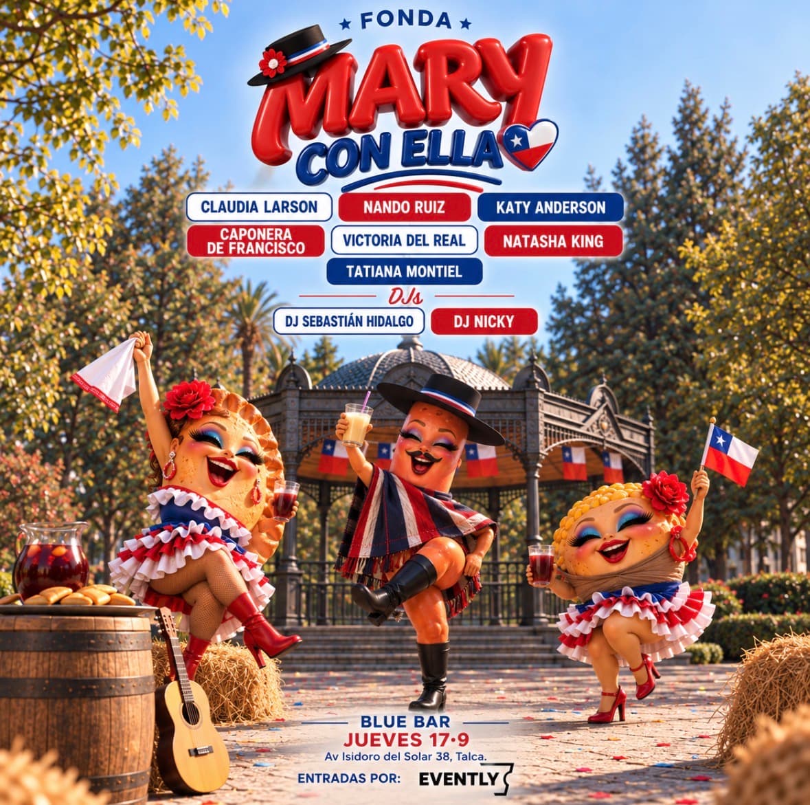 FONDA “MARY CON ELLA” || TALCA  image}