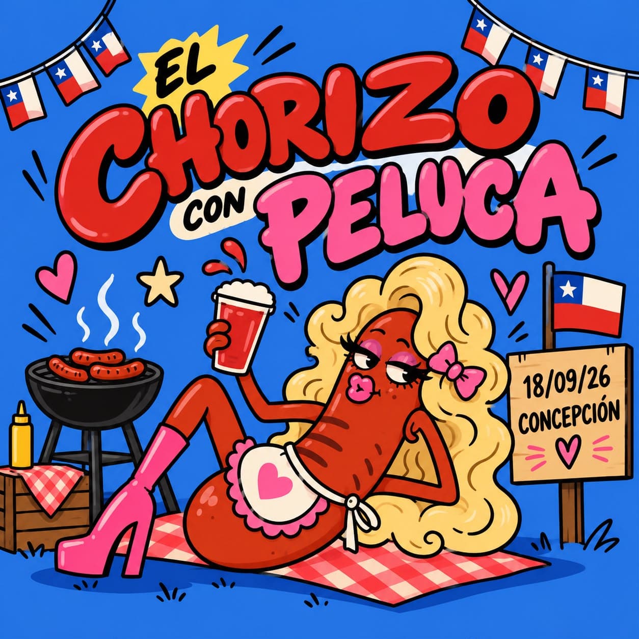 EL CHORIZO CON PELUCA 🇨🇱 CONCEPCION  image}