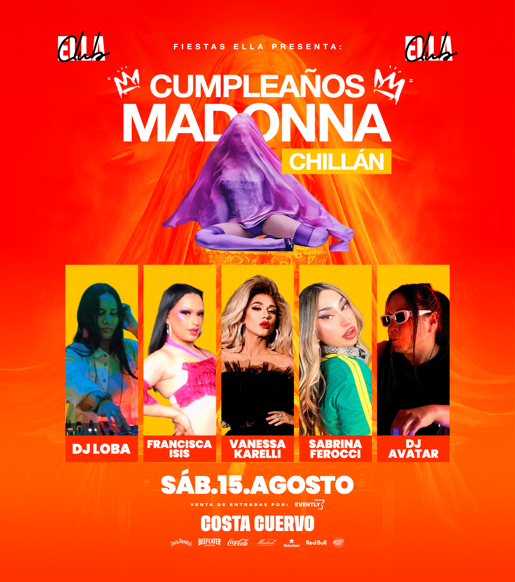 💜 ELLA CHILLÁN || CUMPLEAÑOS MADONNA image}