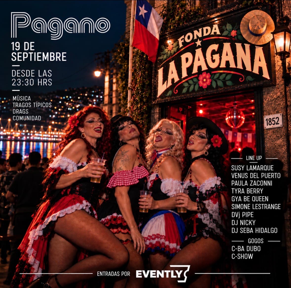 FONDA LA PAGANA  image}
